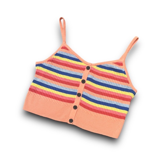 - American Eagle Ribbed Crop Top - Picture 1 of 7